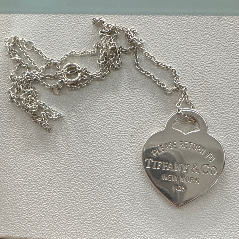 Sterling Silver Heart Pendant Necklace
